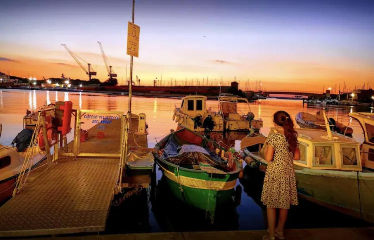리보르노 Casamieli, Nuovo, Vicino Al Porto Al Mare E Al Centro 아파트 외부 사진